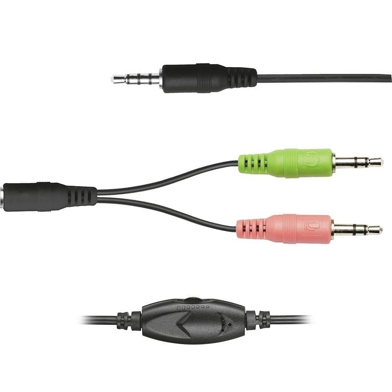 Trust Primo Chat Auscultadores / com Microfone / Jack 3.5 / Preto