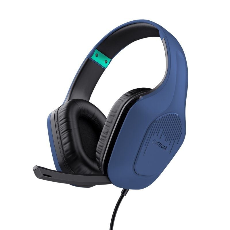 Auscultadores para Jogos com Microfone Trust Gaming GXT 415 Zirox / Jack 3.5 / Azul