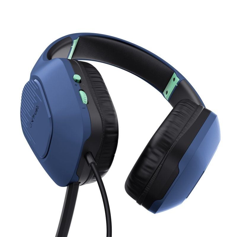 Auscultadores para Jogos com Microfone Trust Gaming GXT 415 Zirox / Jack 3.5 / Azul