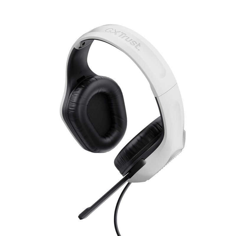 Auscultadores para Jogos com Microfone Trust Gaming GXT 415 Zirox PS5 / Jack 3.5 / Branco
