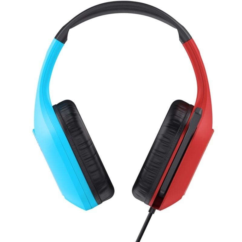 Auscultadores para Jogos com Microfone Trust Gaming GXT 416S Zirox / Jack 3.5 / Azul e Vermelho