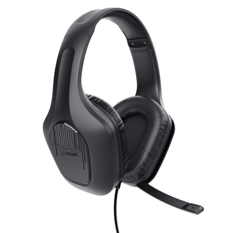 Auscultadores para Jogos com Microfone Trust Gaming GXT 417 Zirox / Jack 3.5 / Preto