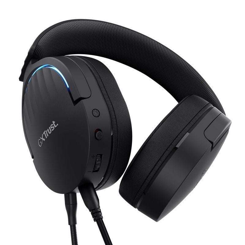 Auscultadores para Jogos com Microfone Trust Gaming GXT 490 Fayzo / USB 2.0 / Preto
