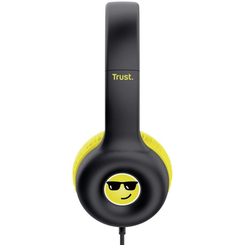 Trust Nouna Kids Auscultadores para Crianças / com Microfone / Preto