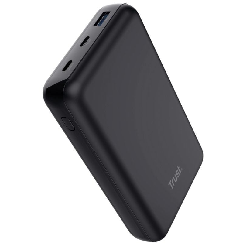 Bateria Externa / Powerbank Trust Laro 20000mah / 100W / Compatível com Computadores Portáteis