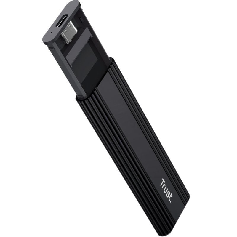 Trust 25806 Caixa Externa M.2 para SSD M.2 / USB 3.2 Gen2 / sem Parafusos