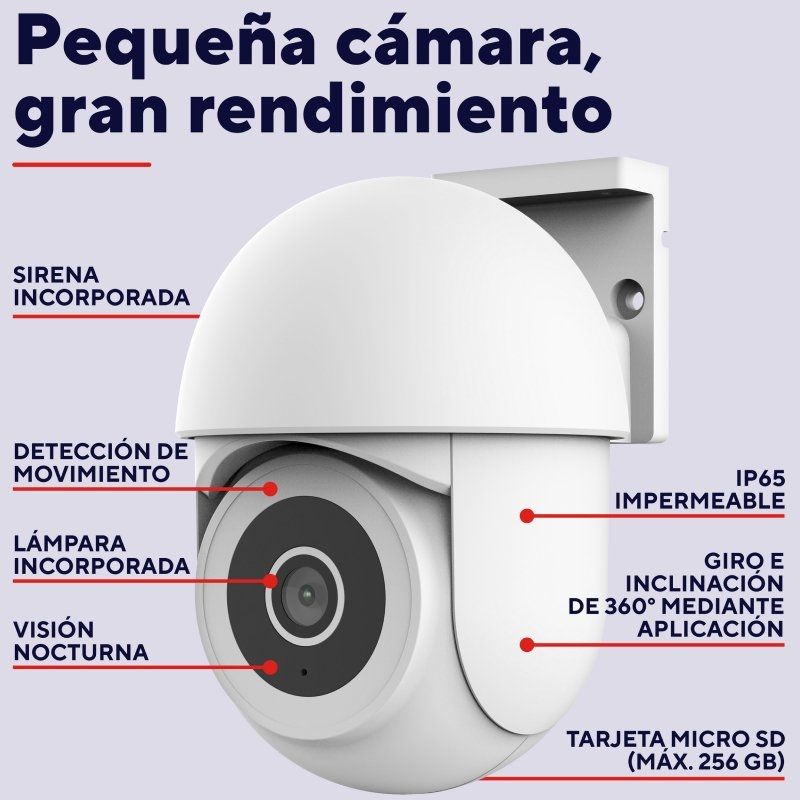 Trust Ipcam-3900 Câmara de Vigilância por Vídeo / Visão Nocturna / Controlo a Partir da APP