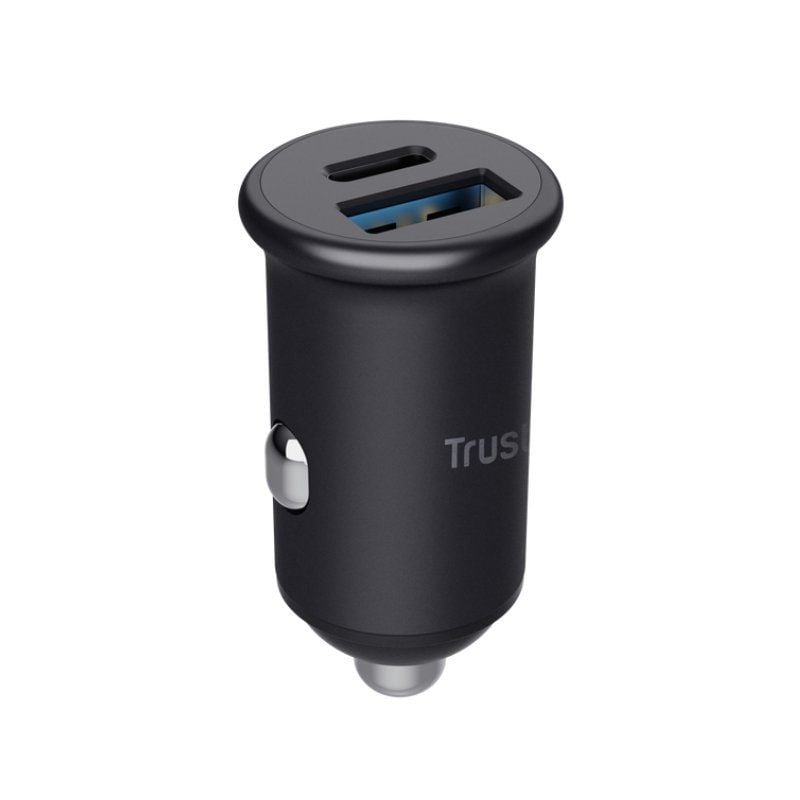 Carregador de Automóvel Trust Maxo / 1xusb-tipo C / 1xusb / 38W
