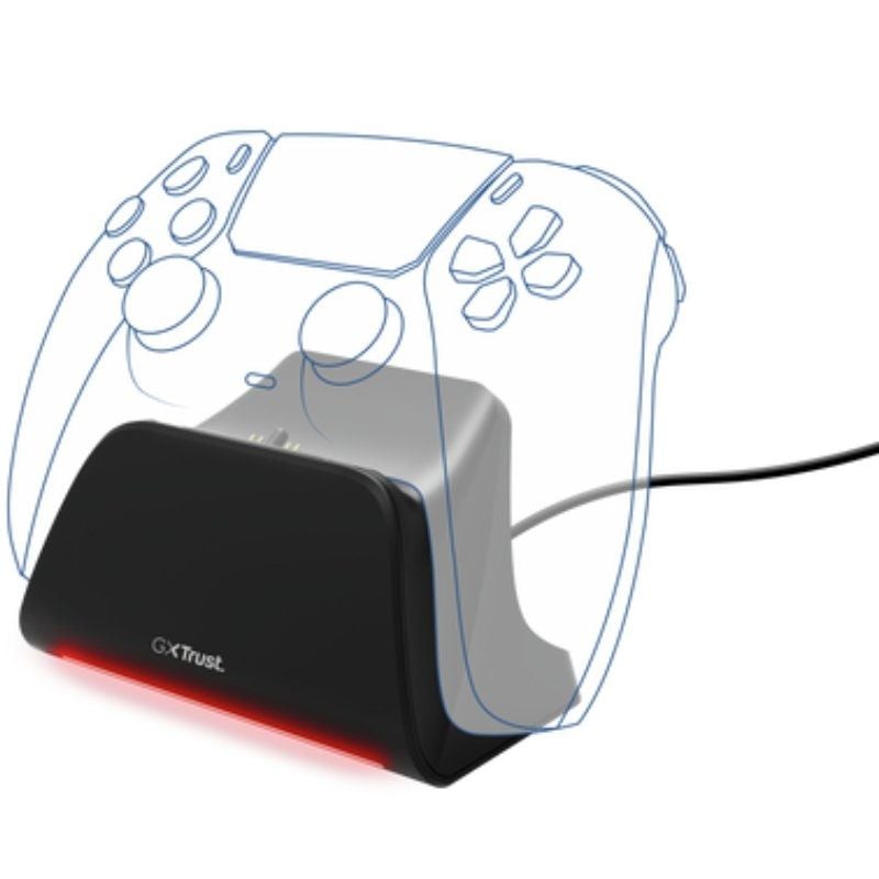 Estação de Carregamento Rápido Trust Gaming GXT 255 para PS5