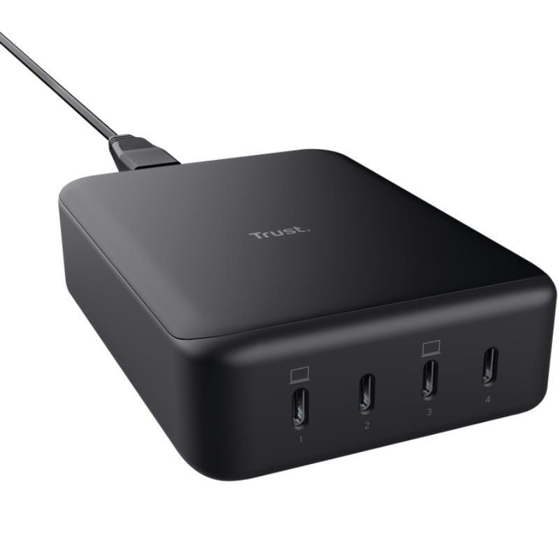 Carregador para Computador Portátil Gan Trust Maxo Gan / 4xusb Type-c / 240W