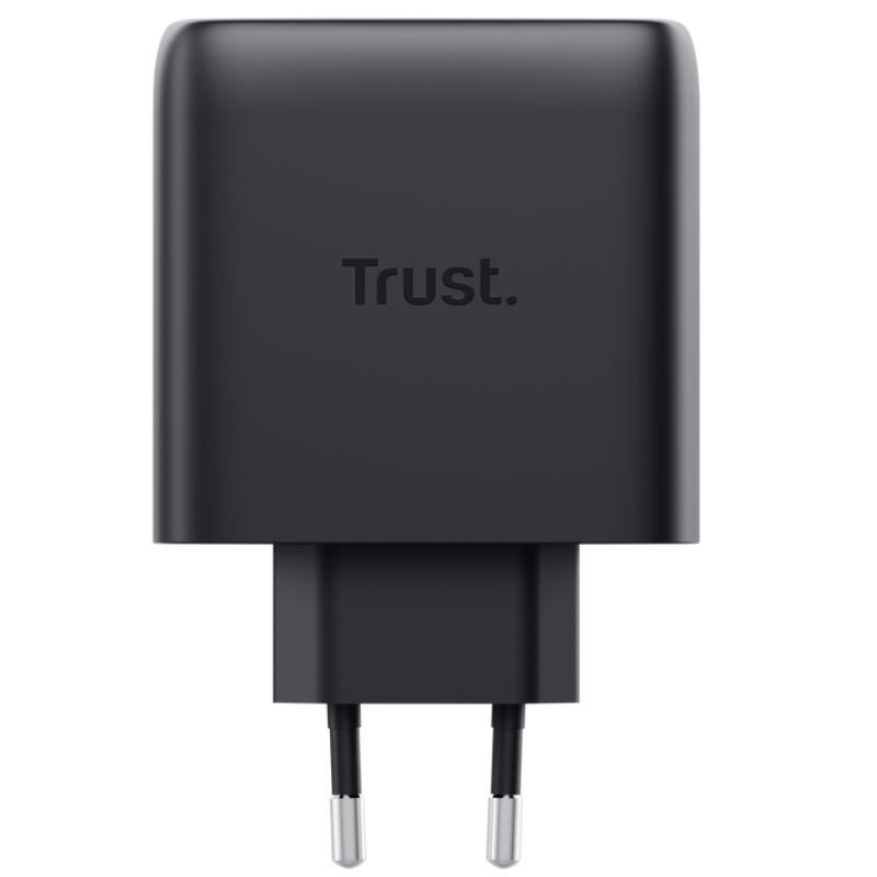 Carregador de Parede Gan Trust Maxo 65W 26067 Gan / 3xusb Tipo C / 1xusb / Inclui Cabo USB Tipo C /…
