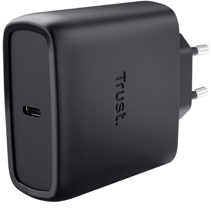 Carregador de Parede Trust Maxo 65W Gan / 1xusb Type-c / Inclui Cabo USB Type-c / 65W