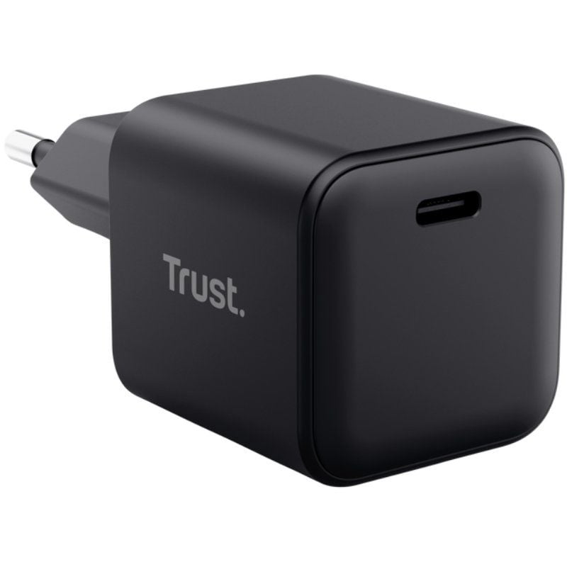 Carregador de Parede Gan Trust Maxo 65W Gan Ultra-reduzido / 1xusb Type-c / Inclui Cabo USB Type-c…