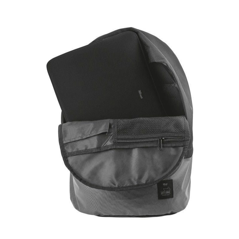 Capa Macia Trust Primo para Computadores Portáteis Até 13,3" / Preto