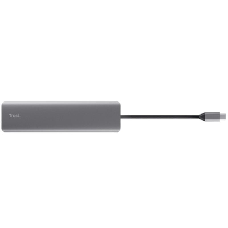 Docking USB Type-c Trust Dalyx / 2xusb / 2xhdmi 4K / 1xdisplayport / 1xusb Type-c PD / Cinzento