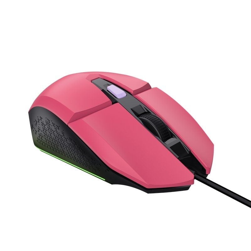 Trust Gaming Mouse GXT 109 Felox / Até 6400 DPI / Rosa
