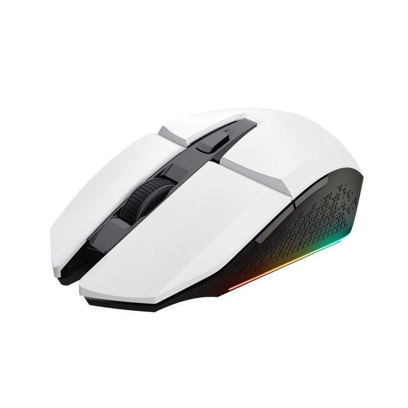Trust Gaming GXT 110 Felox Wireless Gaming Mouse / Bateria Recarregável / Até 4800 DPI / Branco