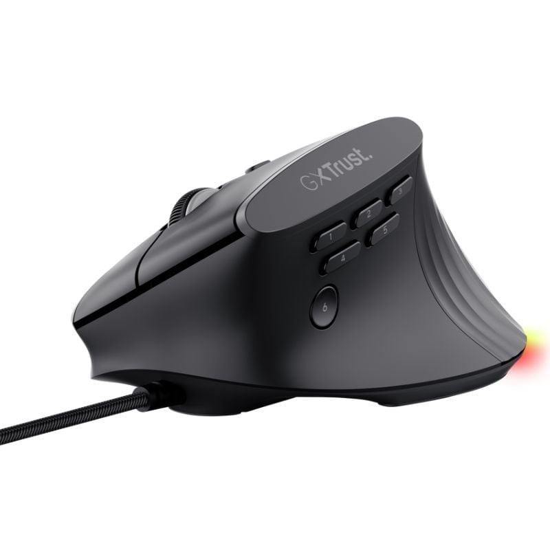 Trust Gaming GXT 145 Rexxa 26024 Rato Vertical sem Fios para Jogos / Até 12800 DPI