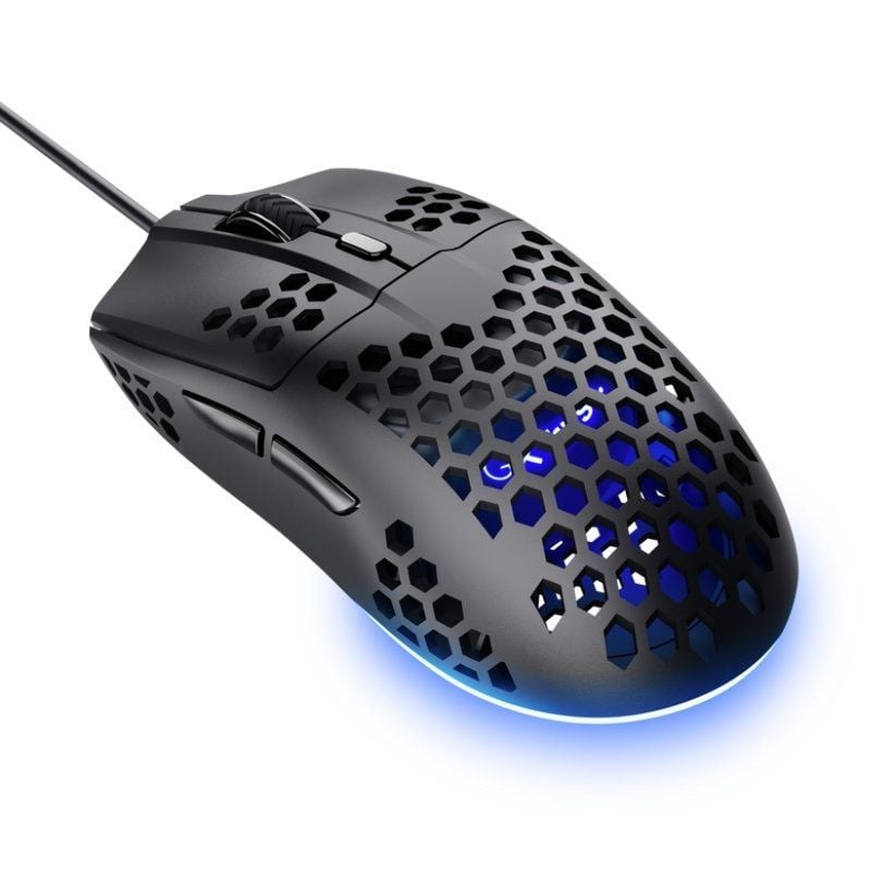 Trust Gaming Mouse Gaming GXT 929 Helox / Até 6400 DPI / Preto