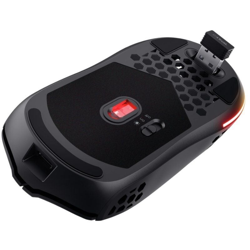 Trust Gaming Gaming GXT 929 Helox Rato sem Fios para Jogos / Bateria Recarregável / Até 4800 DPI