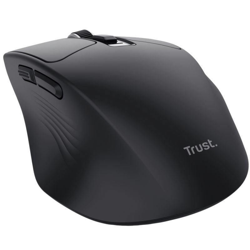 Trust Niven Comfort Wireless Mouse 26021 / Bateria Recarregável / Até 3200 DPI / Preto