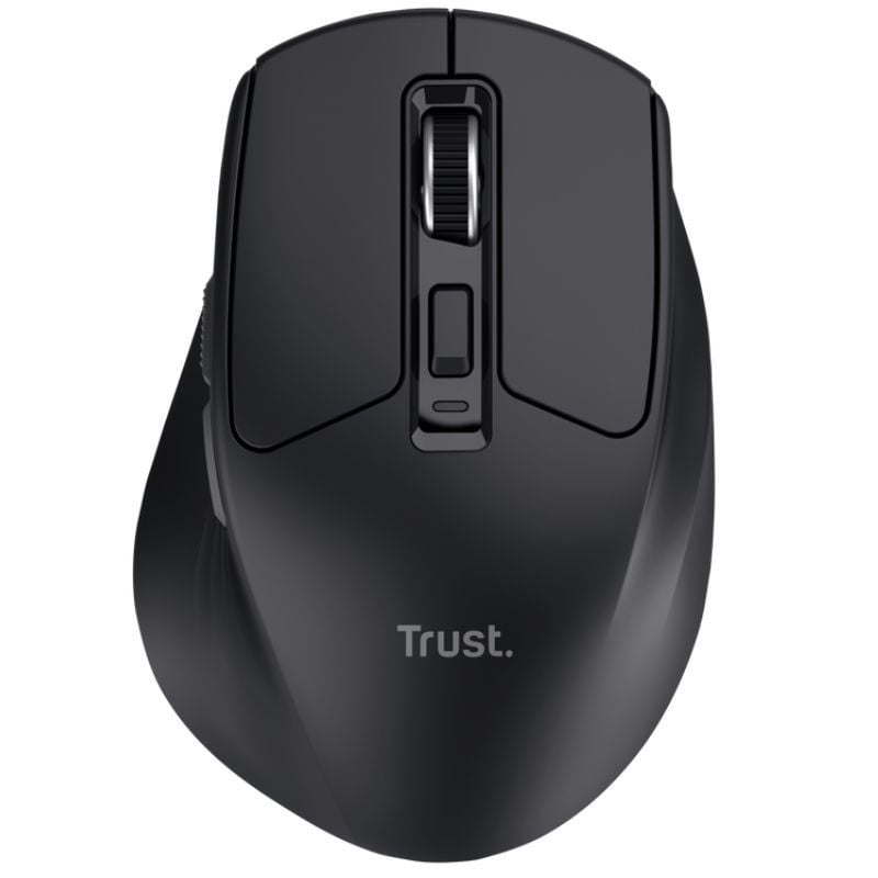 Trust Niven Comfort Wireless Mouse 26021 / Bateria Recarregável / Até 3200 DPI / Preto
