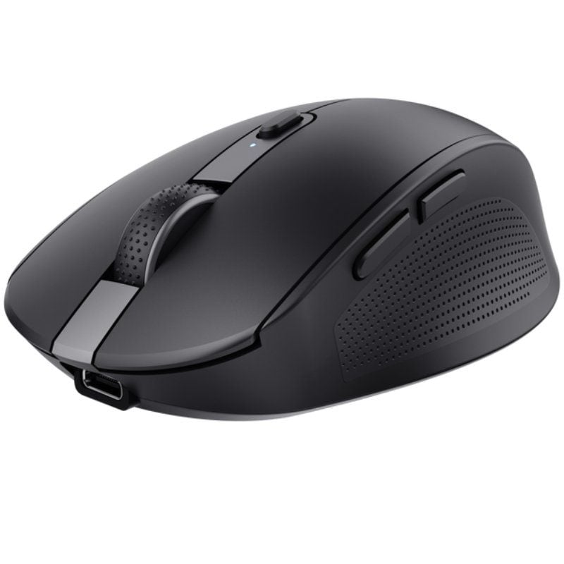 Trust Ozaa Compact Wireless Bluetooth Mouse / Bateria Recarregável / Até 3200 DPI / Preto