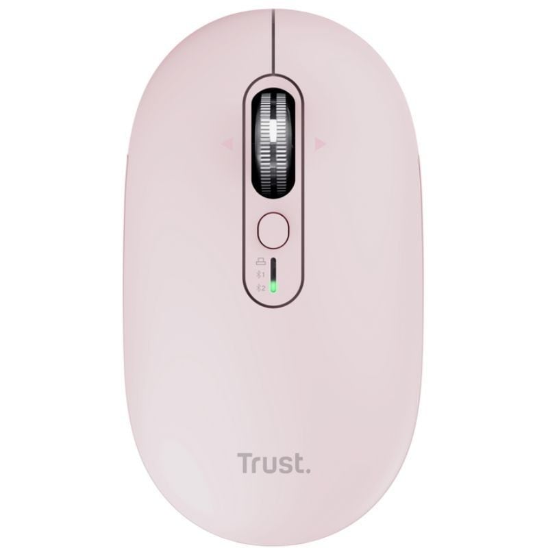 Trust Seron 26206 Rato sem Fios / Bateria Recarregável / Até 3200 DPI / Rosa