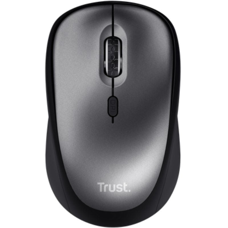 Mini Rato sem Fios Silencioso Trust Yvi+ / Até 1600 DPI / Preto
