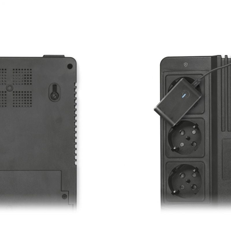 UPS de Linha Interactiva Trust Maxxon / 800VA / 6 Saídas / Formato de Bloco