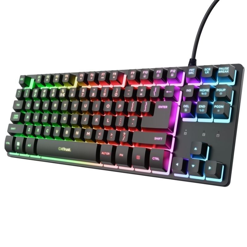 Teclado Mecânico para Jogos Trust Gaming GXT 833 Thado TKL 25888