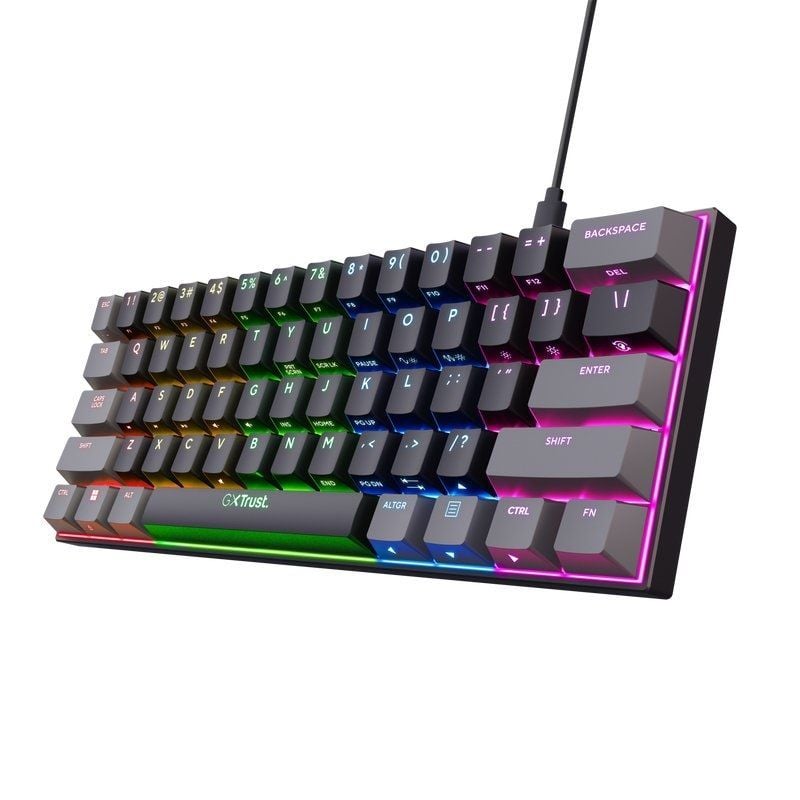 Teclado Mecânico para Jogos Trust Gaming GXT 867 Acira