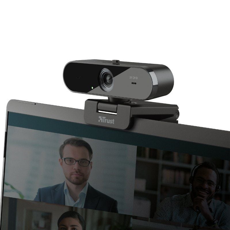 Webcam Trust Tw-250 / Focagem Automática / 2560 X 1440 QHD