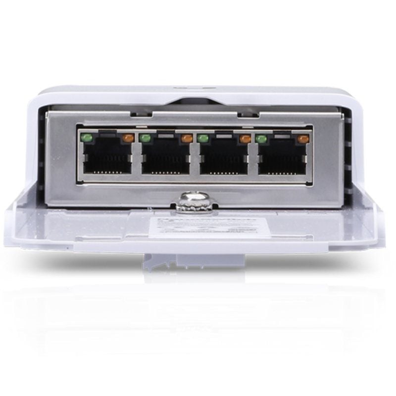 Ubiquiti Nanoswitch N-sw / 4 Portas RJ45 10 / 100 / 1000 Poe Switch