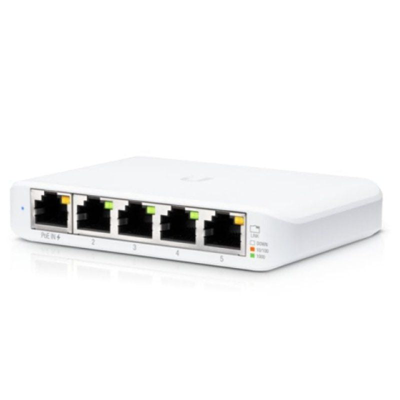 Ubiquiti Usw-flex Mini 5 Portas / RJ45 10 / 100 / 1000 Poe / Pack 3 Pcs.