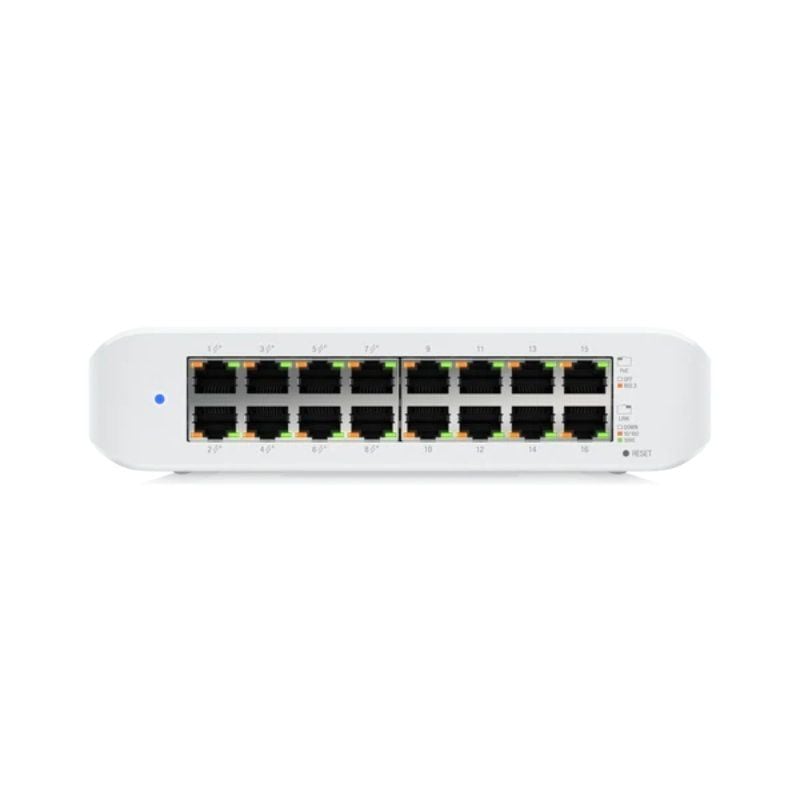 Ubiquiti Unifi Lite Usw-lite-16-poe 16 Portas / RJ45 10 / 100 / 1000 Poe Switch