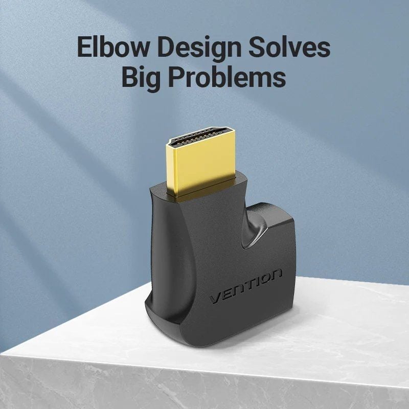 Vention AIQB0 / Adaptador HDMI Macho - HDMI Fêmea 4K 270º Vention AIQB0 / HDMI Macho - HDMI Fêmea