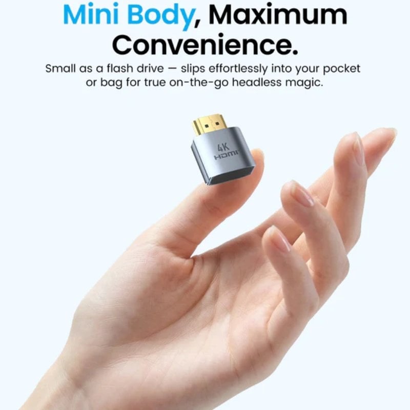 Adaptador de Arranque Remoto Fictício Vention AIXH0 HDMI Fictício