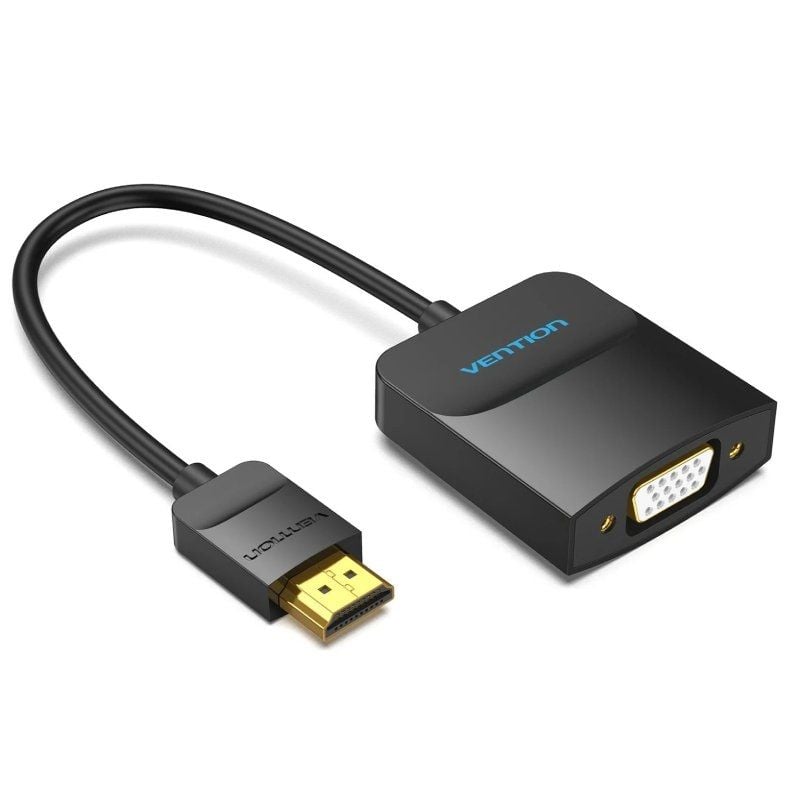 Vention 42154 Conversor / HDMI Macho - VGA Fêmea / 15cm / Preto