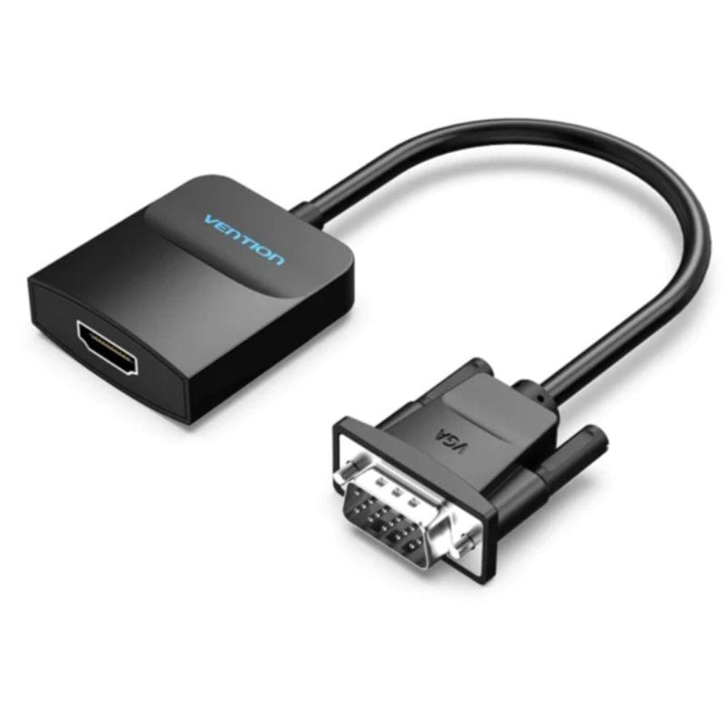 ACNBB Vention ACNBB / Cabo Conversor VGA Macho - HDMI Fêmea / 15cm / Preto