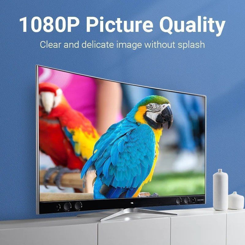 Adaptador Vention HBOB0 / Displayport Macho - HDMI Fêmea