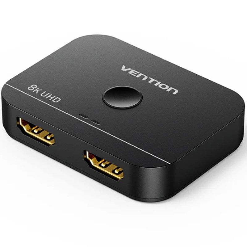 Vention AKPB0 HDMI Fêmea / Usb-c Fêmea - 2x HDMI Fêmea 8K HDMI 2.1 Comutador Bidirecional Vention A…