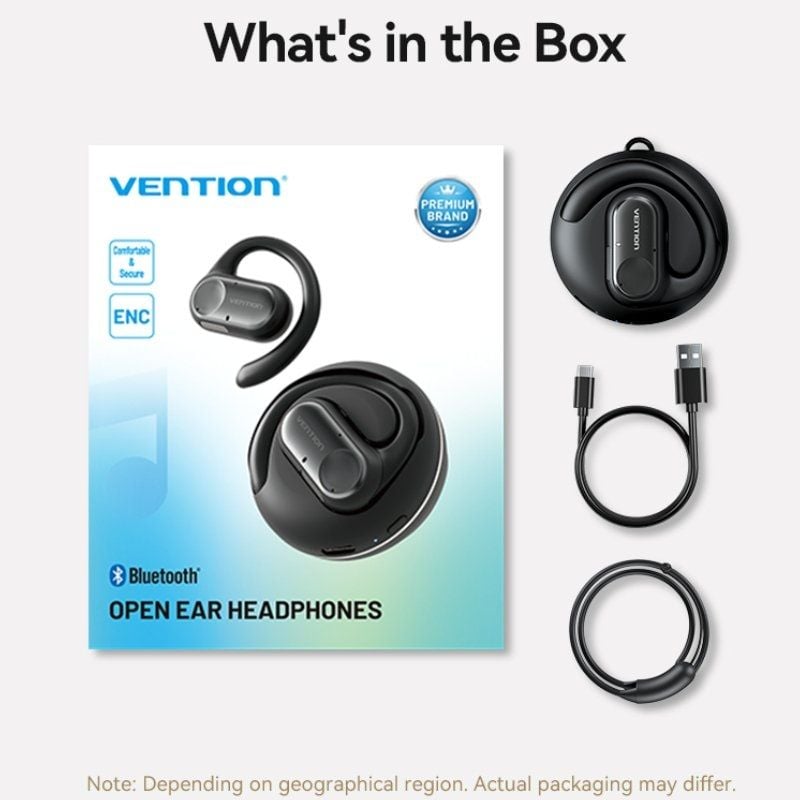 Auscultadores Desportivos Vention Open Ear Bluetooth Openbeat O11 NBPB0 com Estojo de Carregamento…