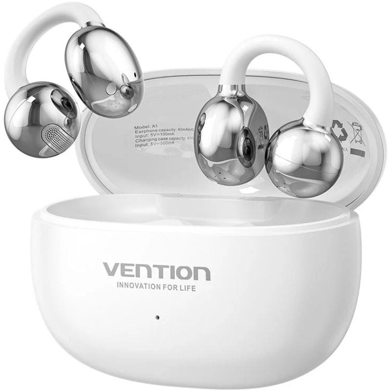 Vention Open Ear Bluetooth Sports Headphones Openbeat Echo Clip A1 NBWW0 com Estojo de Carregamento…