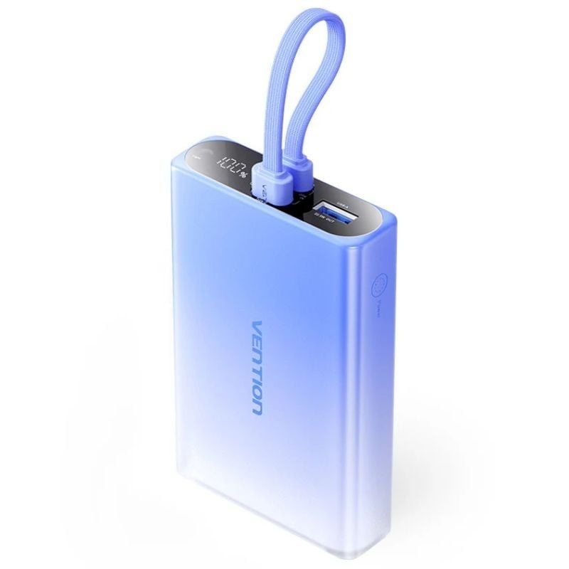 Powerbank 10000mah Vention FHZL0 / 22.5w / Azul