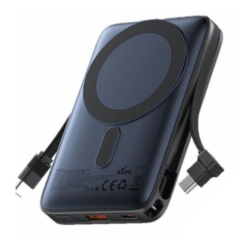 Powerbank 10000mah Vention I16L0 / 22.5w / sem Fios / Azul