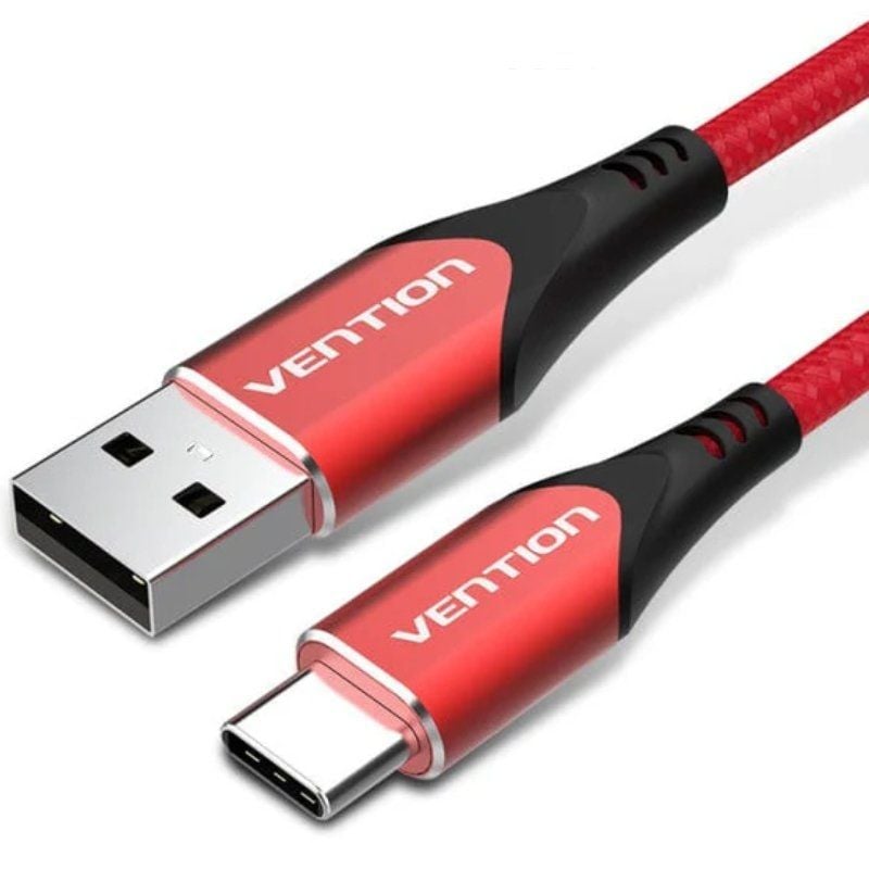 USB 2.0 Type-c Vention CODRF / USB Type-c Macho - USB Macho / 480mbps / 1m / Vermelho