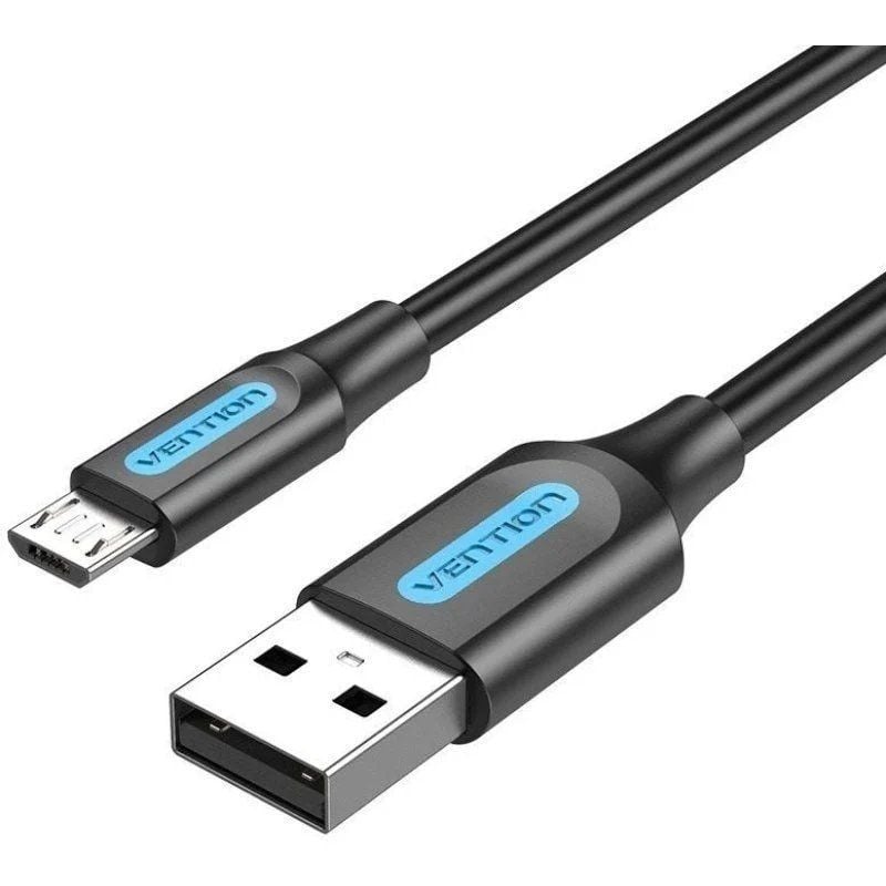 Vention COLBC USB 2.0 Cabo Vention USB 2.0 / USB Macho - Microusb Macho / Até 60W / 480mbps / 25cm…
