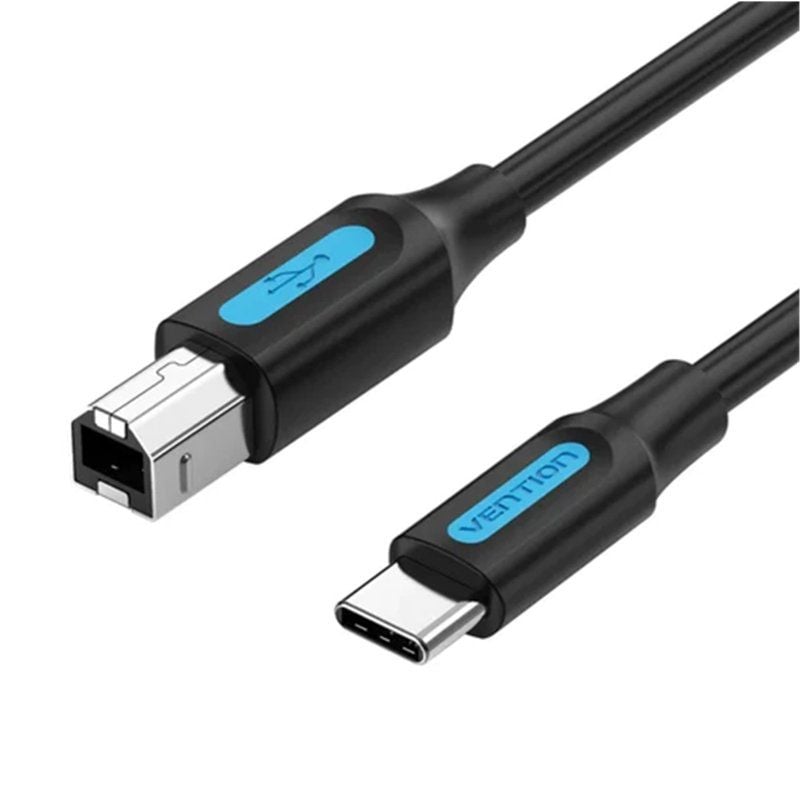 Vention CQUBH USB 2.0 Tipo C Vention CQUBH / USB Tipo B Macho - USB Tipo C Macho / 480mbps / 2m / P…