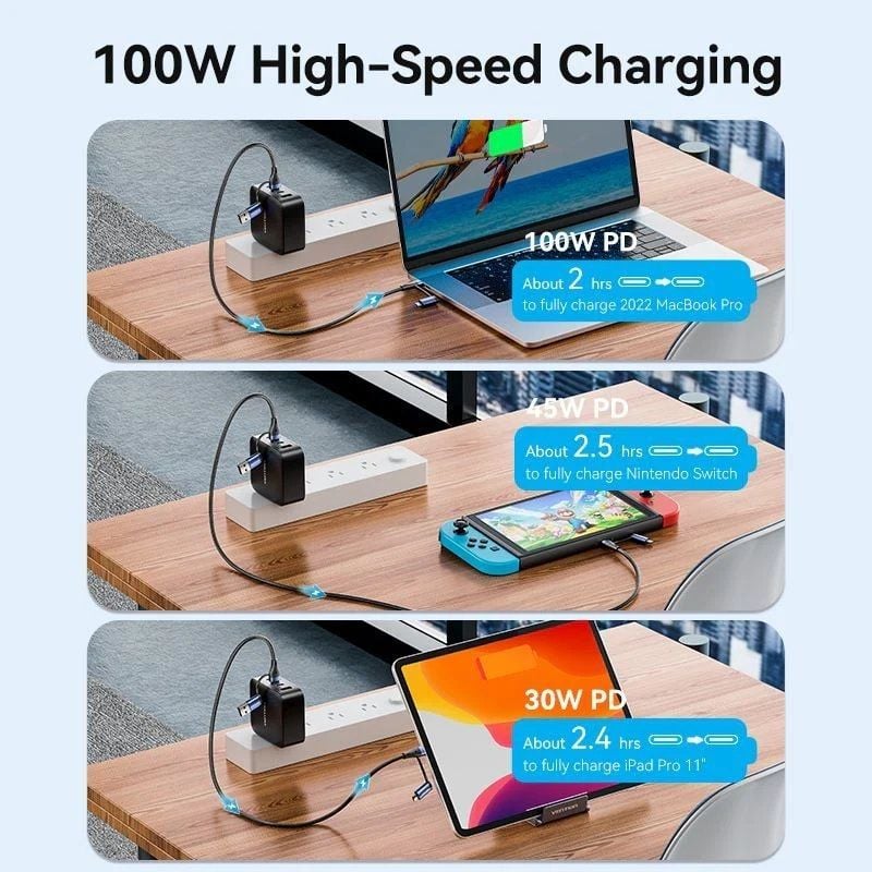 USB 2.0 Type-c Vention CTLLF / USB Type-c Macho - USB Macho / Microusb Macho - USB Type-c Macho / A…